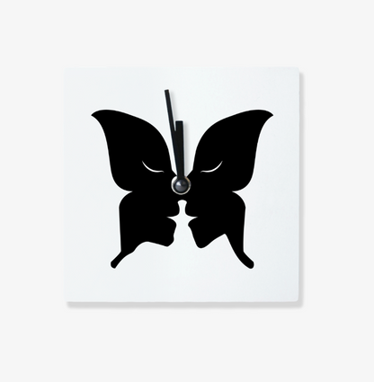 Square wall NAVI clock