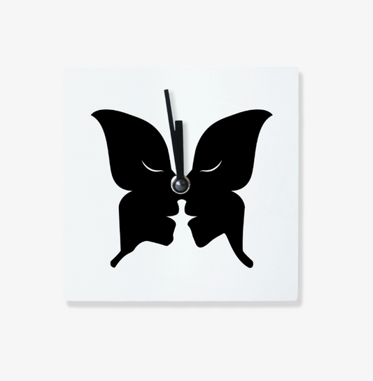 Square wall NAVI clock