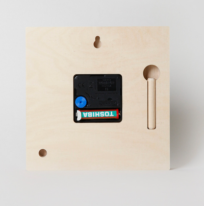 Square wall NAVI clock