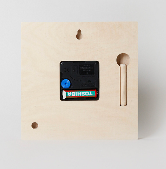 Square wall NAVI clock