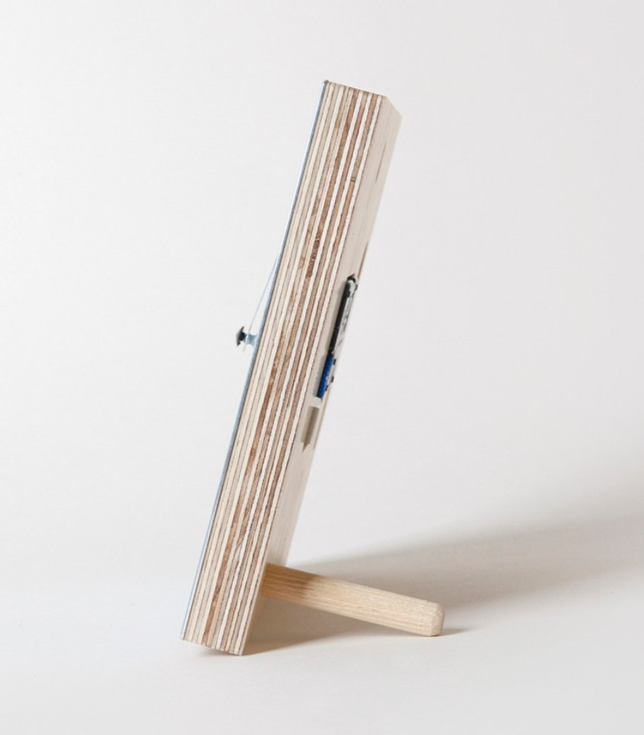 Square wall NAVI clock